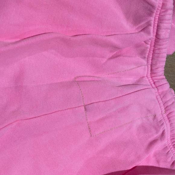 Aviator Nation Bolt Sweatpants - Neon Pink / Black - Picture 9 of 11